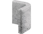 Arrondi gris haut. 30 cm pour bordure béton